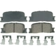 Purchase Top-Quality WAGNER - ZD885A - QuickStop Disc Brake Pad Set pa7