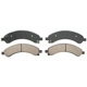 Purchase Top-Quality WAGNER - ZD989 - QuickStop Disc Brake Pad Set pa1