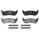 Purchase Top-Quality WAGNER - ZD998 - QuickStop Disc Brake Pad Set pa1