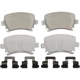 Purchase Top-Quality WAGNER - PD1108 - Rear Ceramic Pads pa44