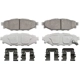 Purchase Top-Quality WAGNER - PD1114 - Rear Ceramic Pads pa33