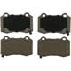 Purchase Top-Quality Rear Ceramic Pads by WAGNER - QC1270 pa40