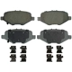 Purchase Top-Quality Rear Ceramic Pads by WAGNER - QC1612 pa57
