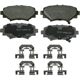 Purchase Top-Quality Rear Ceramic Pads by WAGNER - QC1729 pa16