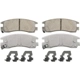 Purchase Top-Quality Rear Ceramic Pads by WAGNER - QC714 pa35