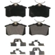 Purchase Top-Quality WAGNER - ZD1017 - Rear Ceramic Pads pa26