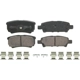 Purchase Top-Quality WAGNER - ZD1037 - Rear Ceramic Pads pa26