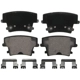 Purchase Top-Quality WAGNER - ZD1057 - Rear Ceramic Pads pa27
