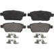 Purchase Top-Quality WAGNER - ZD1161 - Rear Ceramic Pads pa24