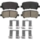 Purchase Top-Quality WAGNER - ZD1281 - Rear Ceramic Pads pa15