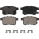 Purchase Top-Quality WAGNER - ZD1451 - Rear Ceramic Pads pa27