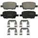 Purchase Top-Quality Rear Ceramic Pads by WAGNER - ZD1877 pa1