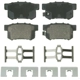 Purchase Top-Quality WAGNER - ZD536 - Rear Ceramic Pads pa27