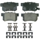 Purchase Top-Quality WAGNER - ZD537 - Rear Ceramic Pads pa12