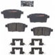 Purchase Top-Quality Rear Ceramic Pads by WORLDPARTS - D1259C pa1
