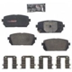 Purchase Top-Quality Rear Ceramic Pads by WORLDPARTS - D1296C pa1