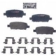 Purchase Top-Quality WORLDPARTS - D905C - Rear Ceramic Pads pa1
