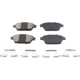 Purchase Top-Quality WORLDPARTS SYNERGY - WSD1161CH - Plaquette arrière en céramique pa1