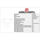 Purchase Top-Quality WORLDPARTS SYNERGY - WSD1808C - Rear Ceramic Pads pa2
