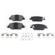 Purchase Top-Quality WORLDPARTS SYNERGY - WSD2037CH - Plaquette arrière en céramique pa1