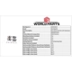 Purchase Top-Quality WORLDPARTS SYNERGY - WSD536CH - Rear Ceramic Pads pa2