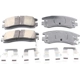 Purchase Top-Quality WORLDPARTS SYNERGY - WSD698CH - Plaquette arrière en céramique pa1