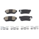 Purchase Top-Quality WORLDPARTS SYNERGY - WSD813CH - Rear Ceramic Brake Pads pa1