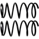 Purchase Top-Quality Rear Coil Springs by MOOG - 81621 pa2