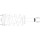 Purchase Top-Quality Rear Complete Strut Assembly by GSP NORTH AMERICA - 813129 pa1