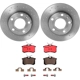 Purchase Top-Quality Rear Disc Brake Kit by BREMBO - KTX0096 pa1