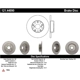 Purchase Top-Quality Ensembre de disques de frein arrière par CENTRIC PARTS - 905.44011 pa12