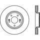 Purchase Top-Quality Ensembre de disques de frein arrière par CENTRIC PARTS - 905.51030 pa6