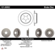 Purchase Top-Quality Ensembre de disques de frein arrière par CENTRIC PARTS - 905.65011 pa11
