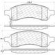 Purchase Top-Quality Ensembre de disques de frein arrière par CENTRIC PARTS - 905.66001 pa16