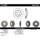 Purchase Top-Quality Ensembre de disques de frein arrière par CENTRIC PARTS - 905.66001 pa4