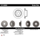 Purchase Top-Quality Ensembre de disques de frein arrière par CENTRIC PARTS - 905.66016 pa11