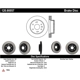 Purchase Top-Quality Ensembre de disques de frein arrière par CENTRIC PARTS - 906.66015 pa6