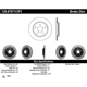 Purchase Top-Quality Ensembre de disques de frein arrière par CENTRIC PARTS - 906.67003 pa13