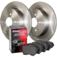 Purchase Top-Quality Ensembre de disques de frein arrière par CENTRIC PARTS - 907.22501 pa1