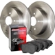 Purchase Top-Quality Ensembre de disques de frein arrière par CENTRIC PARTS - 907.22504 pa2