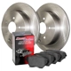 Purchase Top-Quality Ensembre de disques de frein arrière par CENTRIC PARTS - 907.42514 pa1