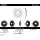 Purchase Top-Quality Ensembre de disques de frein arrière de CENTRIC PARTS - 908.39522 pa7
