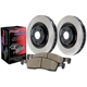 Purchase Top-Quality Ensembre de disques de frein arrière par CENTRIC PARTS - 909.33506 pa2