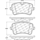 Purchase Top-Quality Ensembre de disques de frein arrière by CENTRIC PARTS - 909.33570 pa2