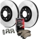 Purchase Top-Quality Ensembre de disques de frein arrière par CENTRIC PARTS - 909.40518 pa3