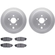 Purchase Top-Quality DYNAMIC FRICTION COMPANY - 4302-13027 - Rear Disc Brake Kit pa1