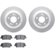 Purchase Top-Quality DYNAMIC FRICTION COMPANY - 4302-21032 - Rear Disc Brake Kit pa1