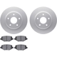 Purchase Top-Quality DYNAMIC FRICTION COMPANY - 4302-40041 - Rear Disc Brake Kit pa1