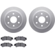 Purchase Top-Quality DYNAMIC FRICTION COMPANY - 4302-48021 - Rear Disc Brake Kit pa1