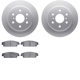 Purchase Top-Quality DYNAMIC FRICTION COMPANY - 4302-48039 - Rear Disc Brake Kit pa1